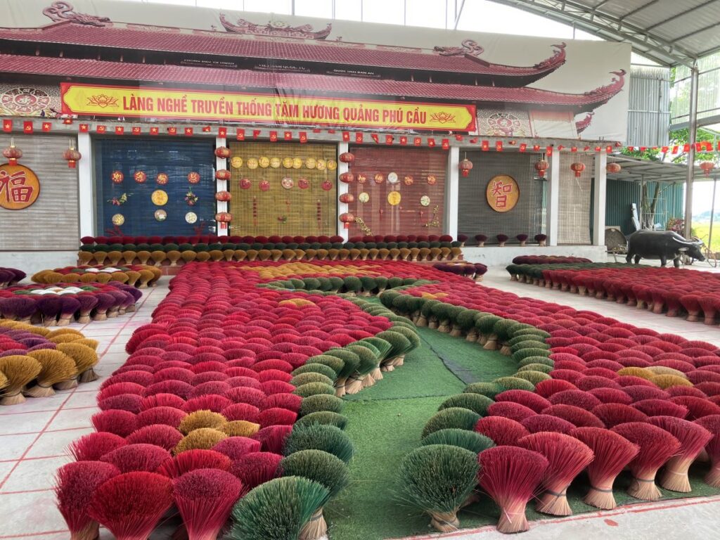 線香写真スポット