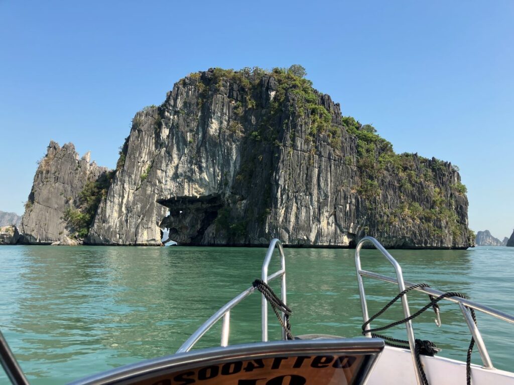 スピードボート景色